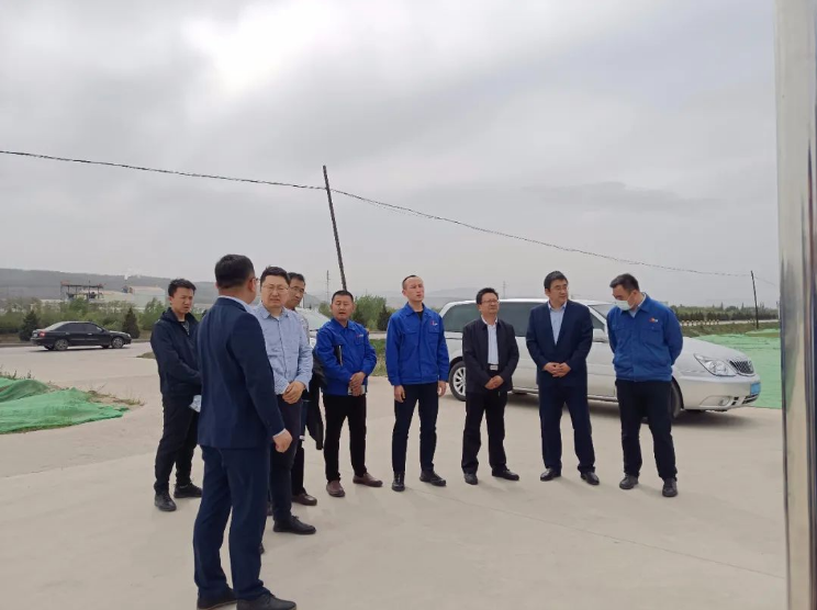 兰石重装公司来米兰官方站网页版-米兰MiLan（中国）
考察交流(图1)