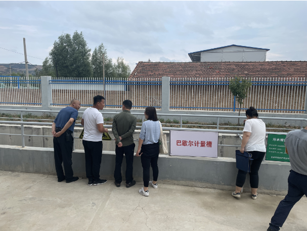 米兰官方站网页版-米兰MiLan（中国）市生态环境局信息监控中心到城东污水处理公司检查指导工作(图2)